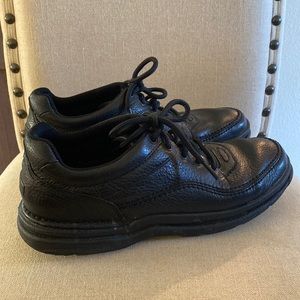 Rockport Men’s World Tour Leather Classic Walking Shoes Sneakers Black